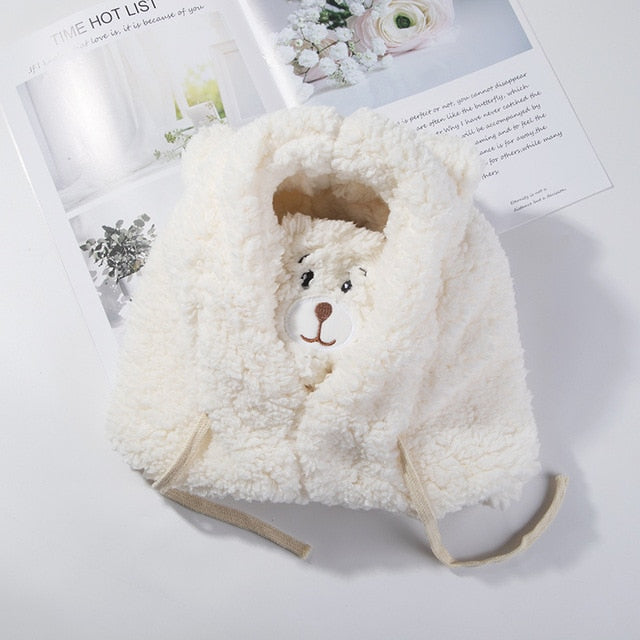 Bear Balaclava™ - Adjustable Fleece Bear Hat