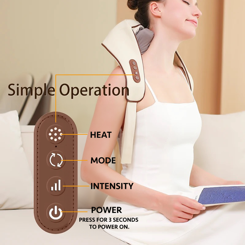Relaxo™ - Deluxe Shiatsu Massager