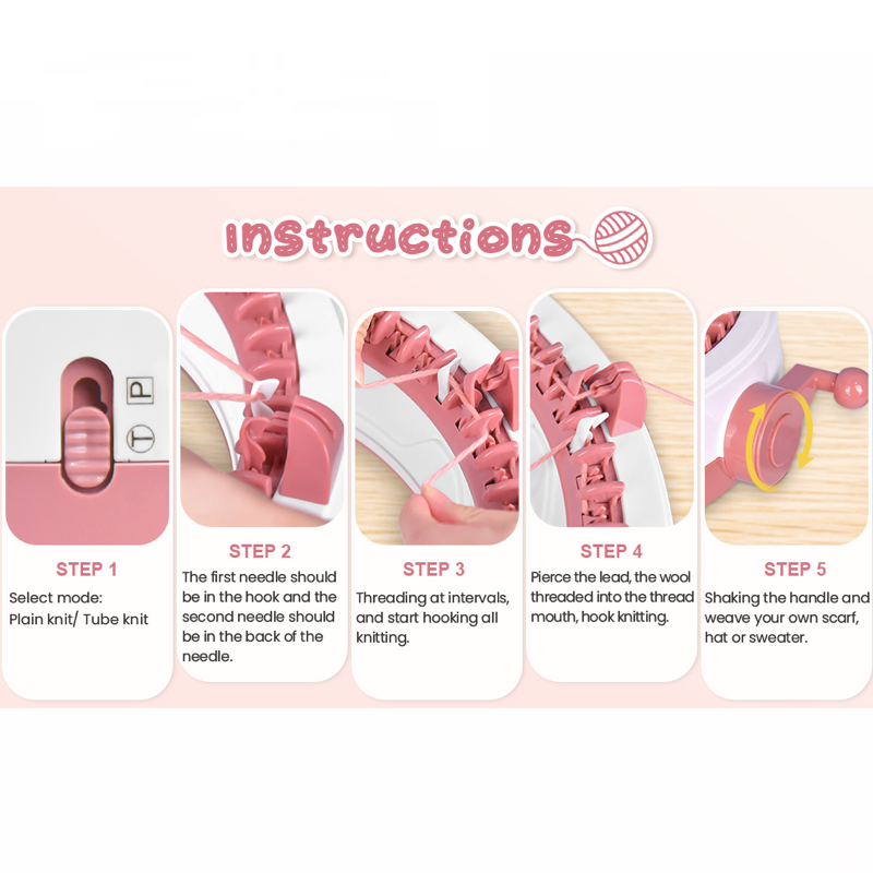 Knitting WithU™ - DIY Knitting Machine