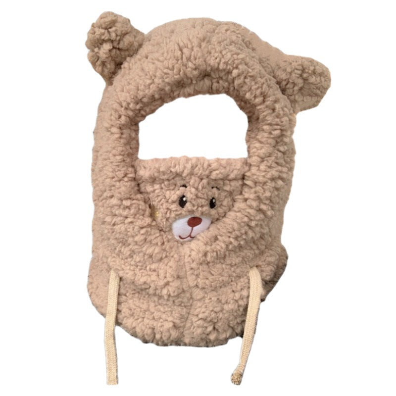 Bear Balaclava™ - Adjustable Fleece Bear Hat